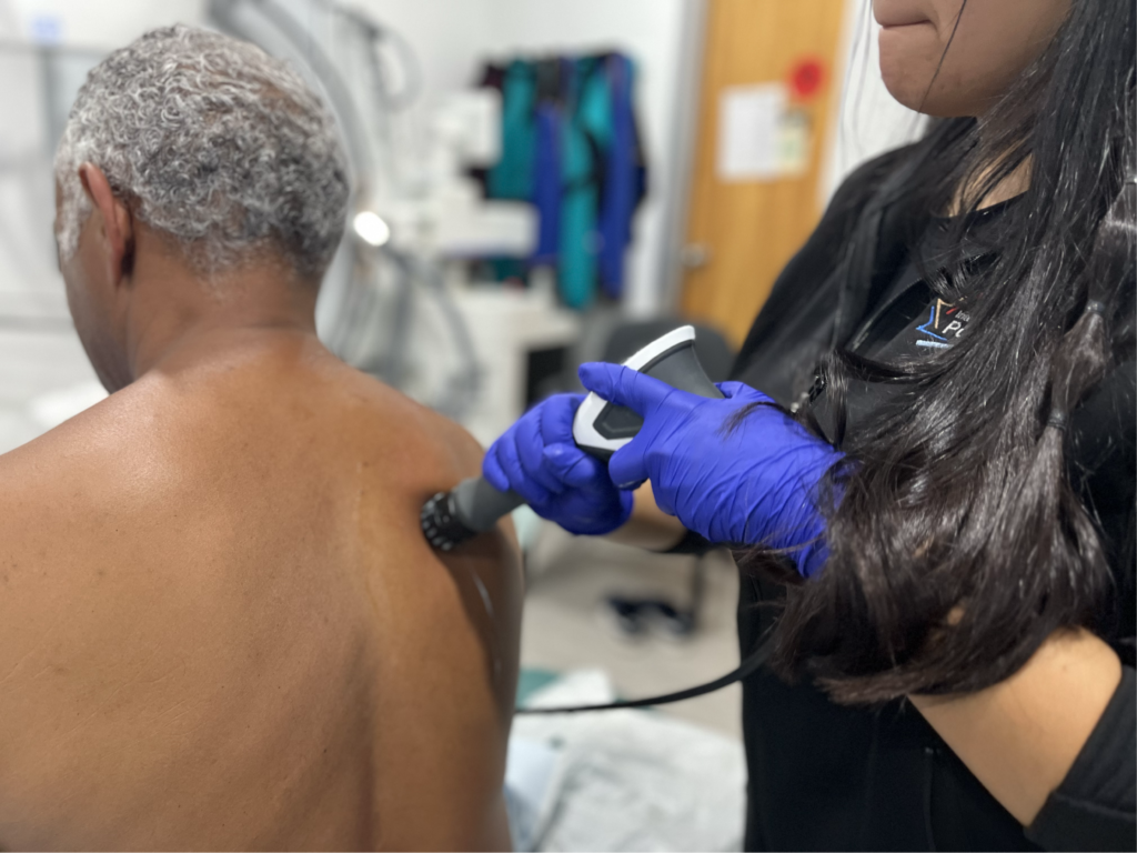 what to expect from Shockwave and Laser Therapy for pain relief. Learn about evaluation, treatments, and results