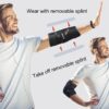 Reamphy Elbow Brace,Comfortable Night Elbow Sleep Support,Elbow Splint, Adjustable Stabilizer Splints, Cubital Tunnel Syndrome,Tendonitis,Ulnar Nerve,Tennis - Image 3